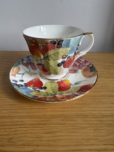 Duchess fruit cup and saucer - and,