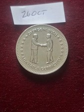 George W Bush Mikhail S Gorbachev Double Eagle Commemorative Medal