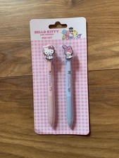 Sanrio Hello Kitty My Melody Set Of 2 Pens Brand New And Sealed Cute Gift
