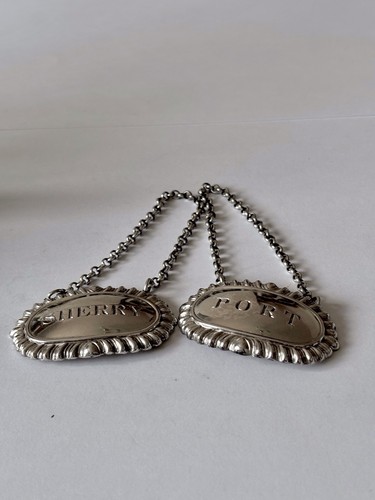 Victorian pair silver - pair,