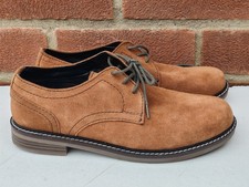 Taylor & Wright Men's Ginger Suedette Derby Shoes, Lace-Up UK6 EU40 US7, VGC