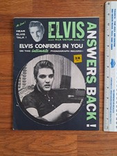 Vintage 1956 Elvis Presley original magazine