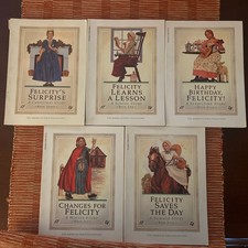 Felicity American Doll Books. lot of 5 AMERICAN GIRL BOOKS