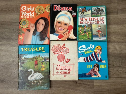 Six girls antique rare
