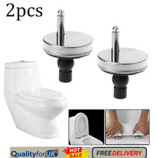 2x Toilet Seat Hinges Soft