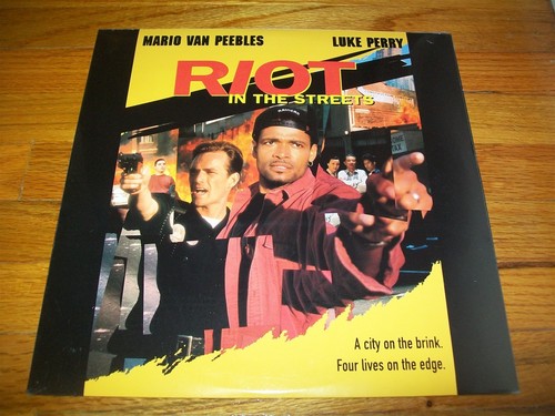 Riot the streets laserdisc - in,