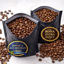Kona Coffee & Jamaica Blue