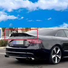 Ducktail Rear Boot Trunk Spoiler Wing Lip S5 Look For Audi A5 B8 Coupe 2007-2015