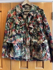 Swiss Army Alpenflage Jacket Men's /Medium M70 with integral rucksack 