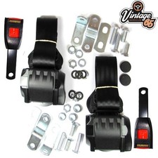 Front Seat Belt Kit Pair Fully