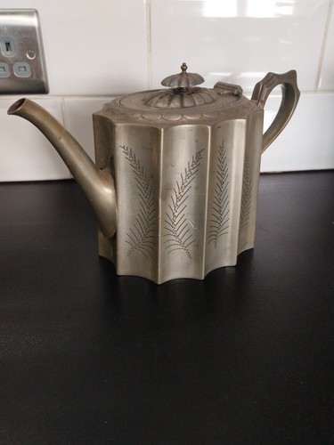 Antique victorian pewter - victorian,