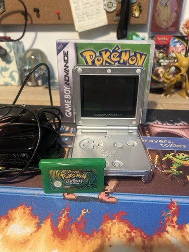 Pokemon leaf green gameboy - green, +
