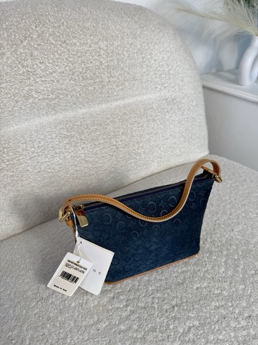 Vintage blue suede celine - blue,