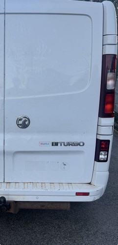 Vauxhall vivaro rear door - vauxhall,