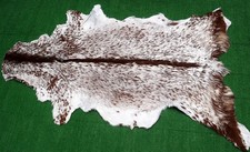 Luxury Goat hide Rug Hair on