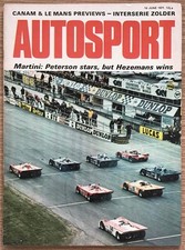 AUTOSPORT Magazine 10 JUN 1971 MASERATI INDY 2+2 COUPE TESTED CanAm Preview