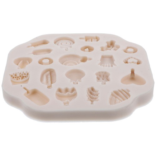 Polymer clay mold earring - clay,