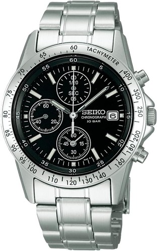 Seiko sbtq041 37mm - 37mm, chronograph