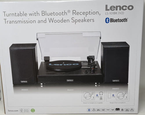 Lenco 101bk turntable - turntable, &