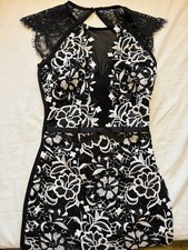 Lipsy Women's Black Midi Dress