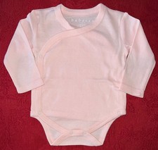 Baby Vest Bodysuit Peach Pink