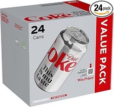 Diet Coke Cola Cans 330ml x24