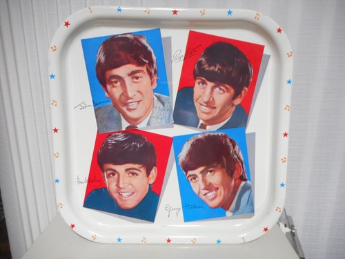 Vintage beatles metal portrait - vintage,