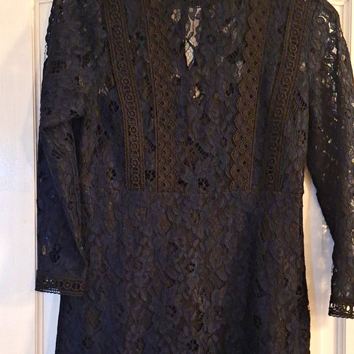Zara black floral lace fit - fit, &