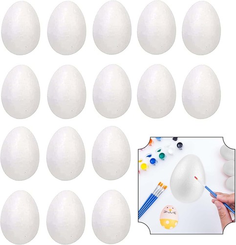 Easter foam polystyrene eggs - foam,