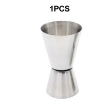 UK Shots Drink Measuring Cup Dual Spirit Home Bar Pub 25/50ml - 1/2/3Pack