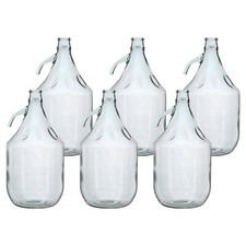 5L Glass DEMIJOHNS, 1 Gallon