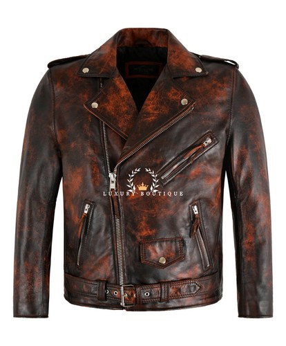 Brando men leather - men's, jacket
