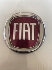 1x Genuine FIAT PUNTO FRONT GRILLE EMBLEM BADGE LOGO GOOD CONDITION 9cm 90mm