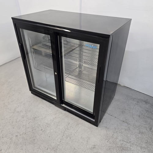 Back bar cooler double - back,
