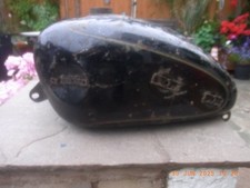 Vintage motorcycle petrol tank
