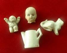 Selection of Antique Porcelain Toys (in need of specialist cleaning & care)
