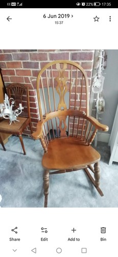 Windsor style antique - , rocking
