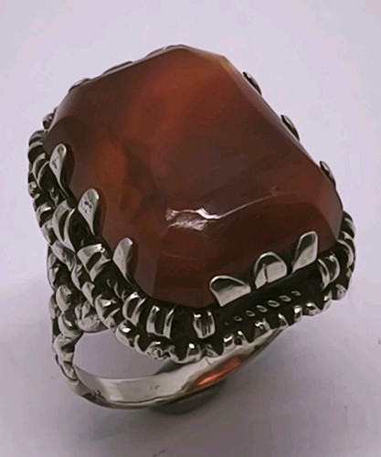 Vtg 1960s solid silver red - 1960s,