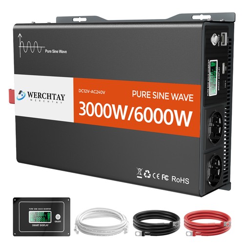 3000w 6000w pure sine - pure, wave