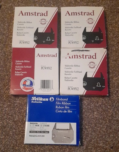 Five amstrad pcw9512 - amstrad,