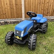 Rolly New Holland Tractor Ride On Children’s Toy Used