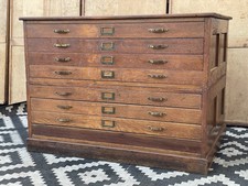 Plan Chest Architects Drawers