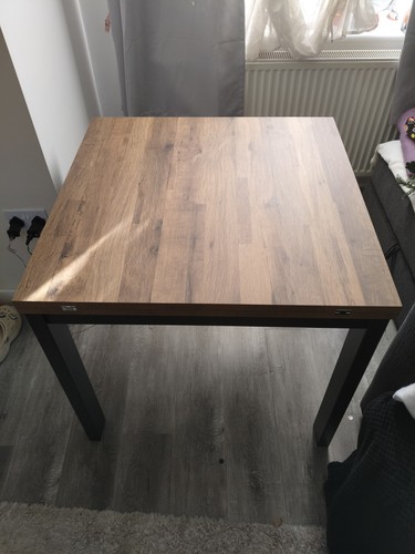 Folding dining table - folding, and