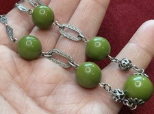 Antique Art Deco Green True