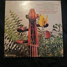 ALDO PARISOT Concerto No. 2/Choro For Cello And Orchestra 1974 WGS-8278