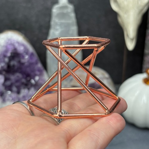 Rose gold metal geometric - rose,