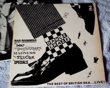 1981 Vinyl LP Record: Dance Craze, The Best of British Ska  & Original Poster.