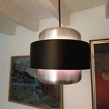 Vintage Mid Century Fog Morup Jo Hammerborg Saturn Pendant Ceiling light lamp