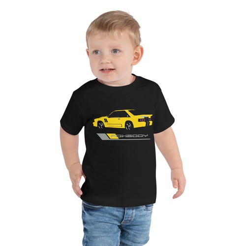 Yellow mustang fox body - fox,