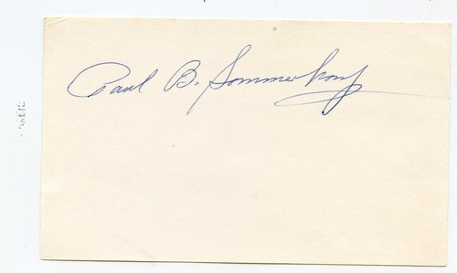 Paul sommerkamp signed index - sommerkamp,